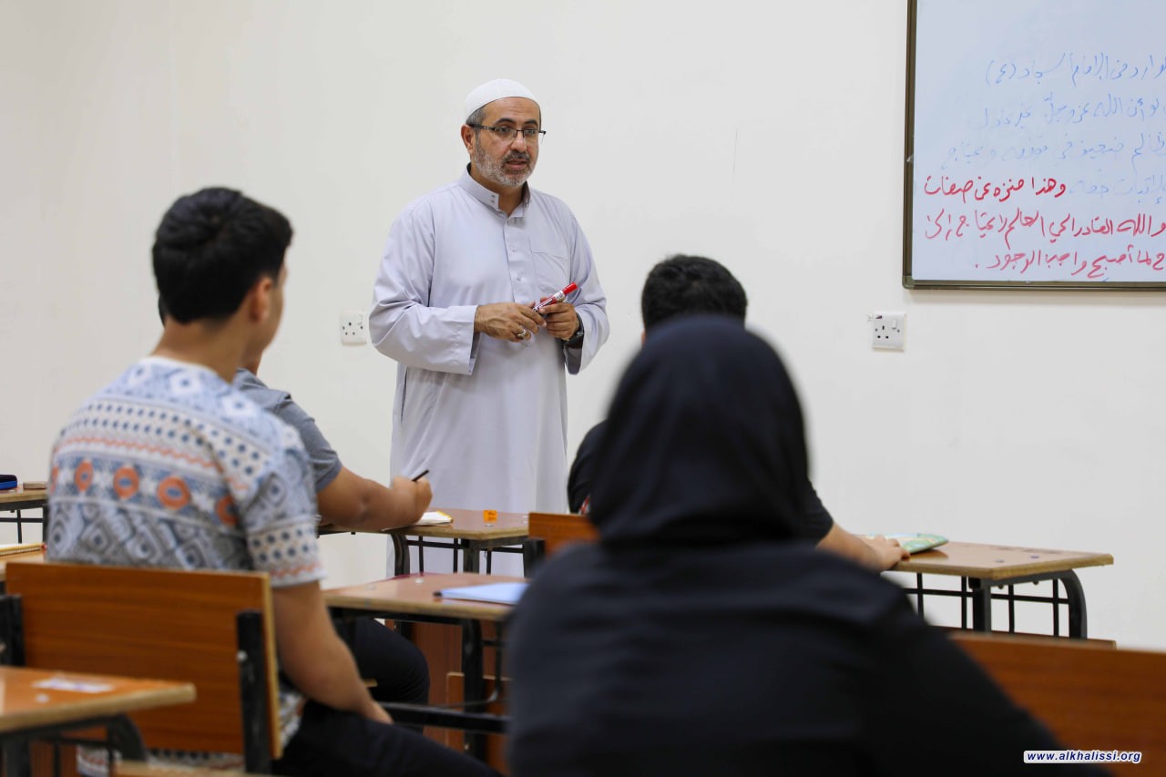 تغطية مصورة || استمرار فعاليات دورة «أشبال الإيمان» الصيفية في مدرسة الإمام الخالصي