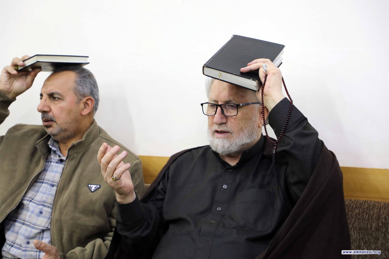 تغطية مصوَّرة من إحياء ليلة القدر الثالثة في مدرسة الإمام الخالصي