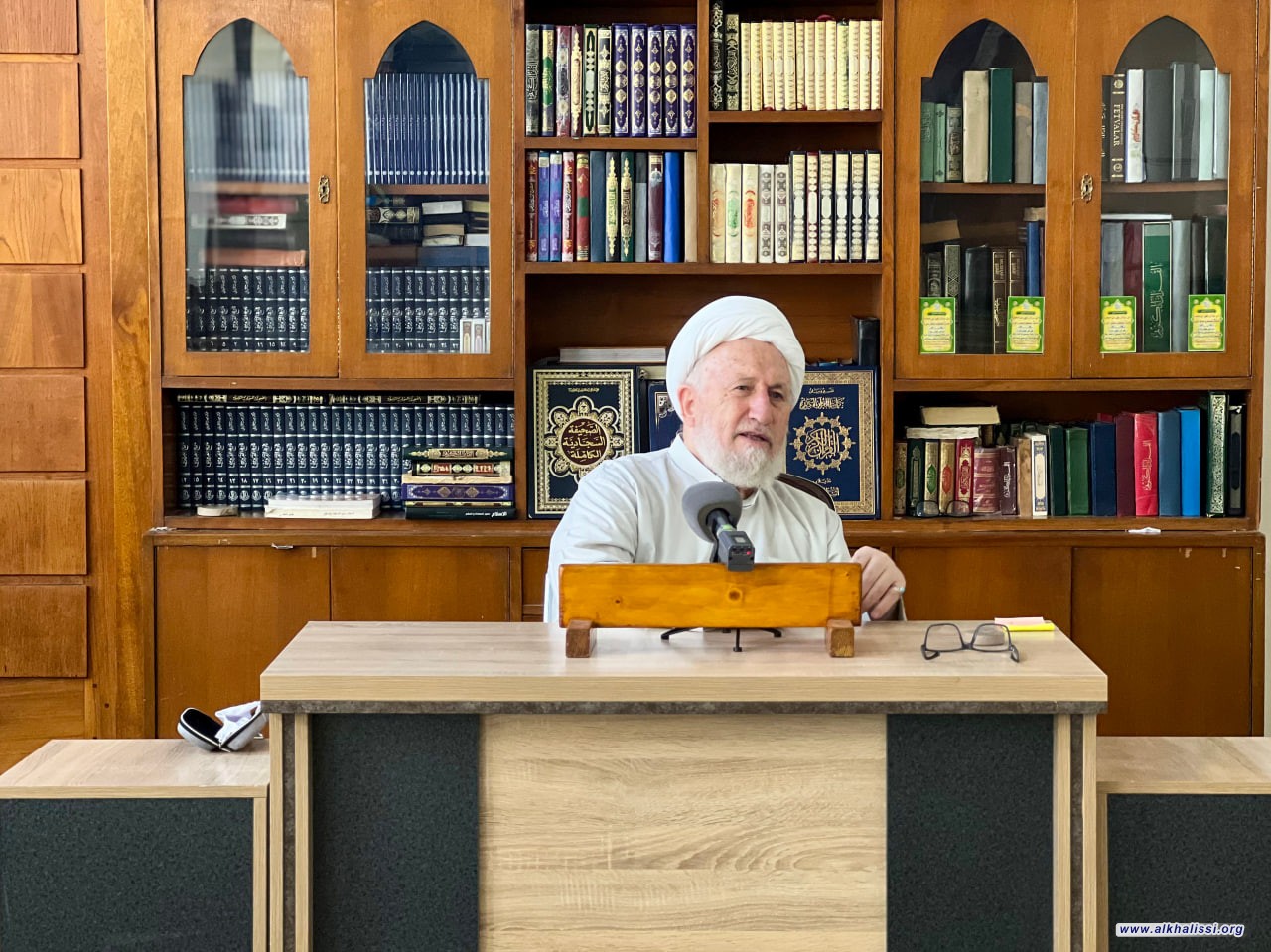 المرجع الخالصي: الحضارة الإسلامية لا تُبنى بالطعن المذهبي.. ومنهج الإمام الصادق أساس وحدة الأمة ونهضتها
