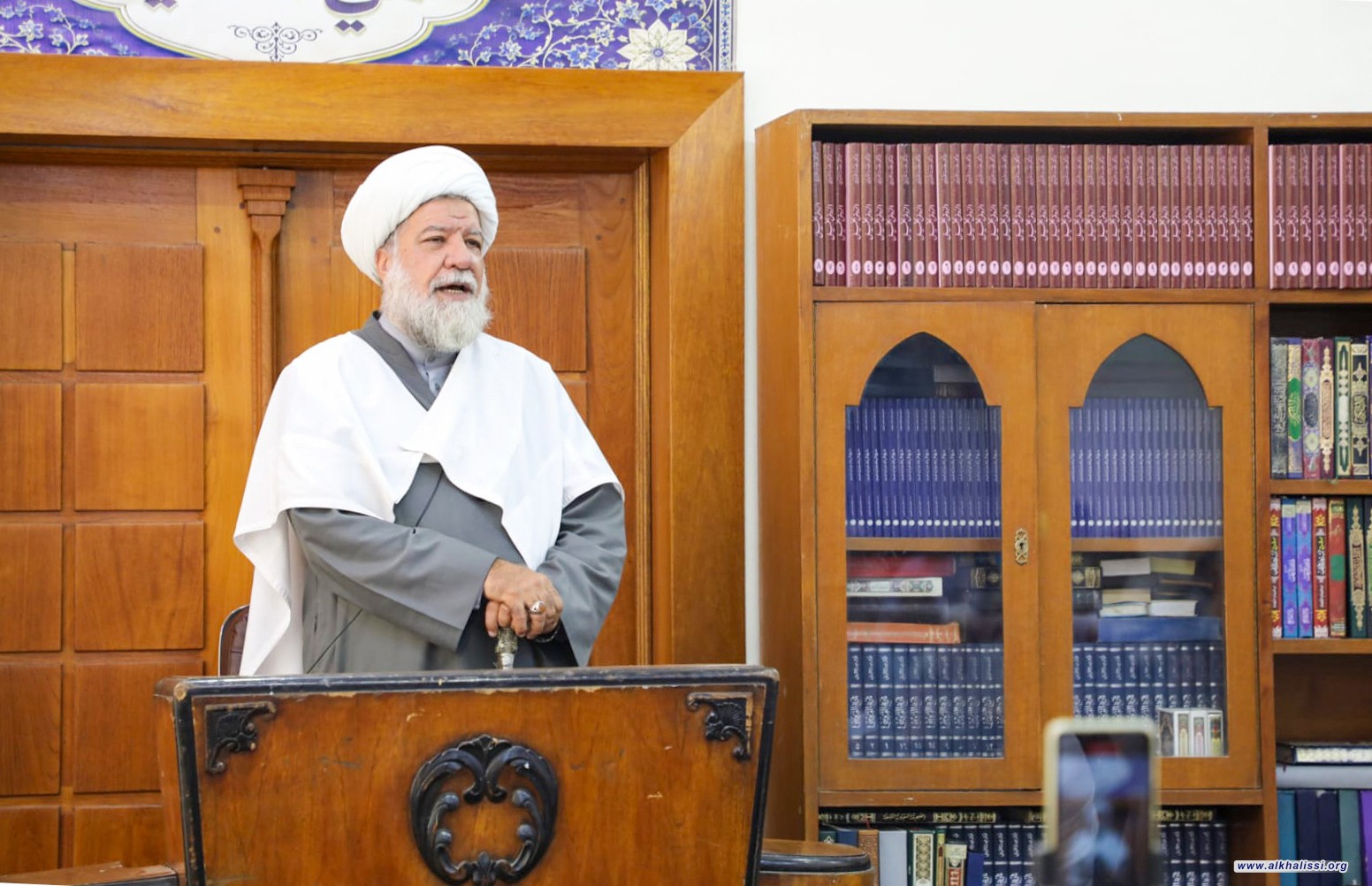 خطيب مدرسة الإمام الخالصي: الحرب على إيران وغزة ولبنان واليمن والعراق تستهدف الإسلام المقاوم لا حدود الأوطان