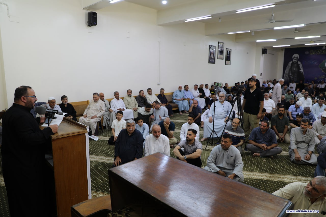 وفاءً لرجال الخدمة الحسينية.. هيئة مواكب شباب الخالصي تُحيي الذكرى السنوية الأولى لرحيل الحاج المجاهد سليم علي درويش الأنباري