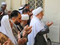 المرجع الخالصي: معركة الأمة مستمرة بوجه المشروع الصهيوني… ووحدة المسلمين السبيل لاستعادة قوتهم